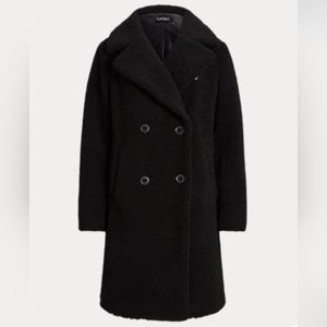 Ralph Lauren Double Breasted Teddy Bear Coat